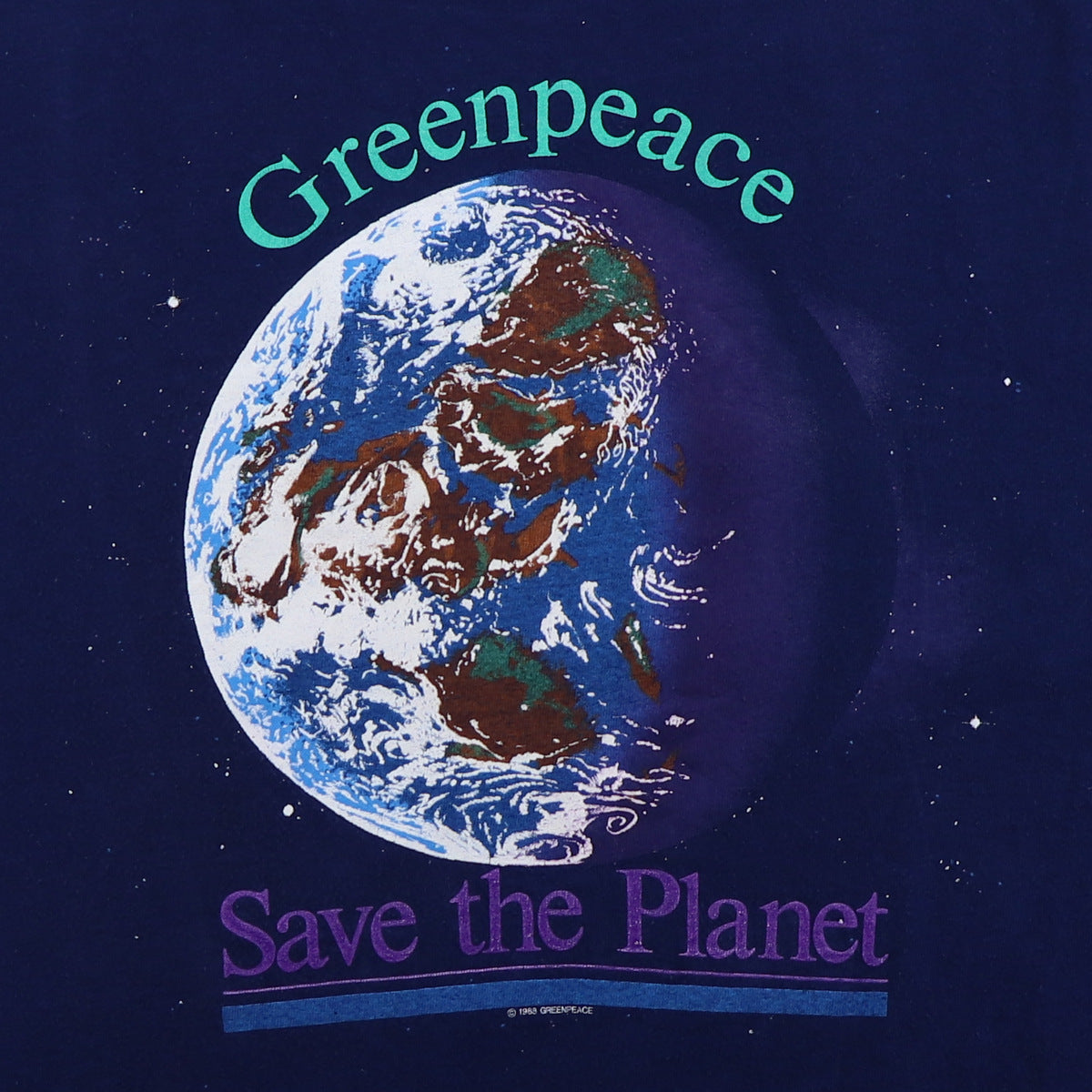 1988 Greenpeace Save The Planet Shirt