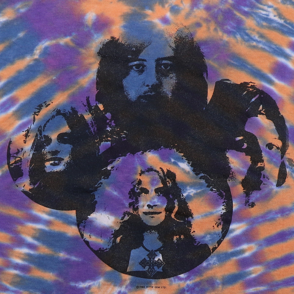 1984 Led Zeppelin Tie Dye Shirt