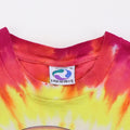 1992 Grateful Dead Space Your Face Liquid Blue Tie Dye Shirt