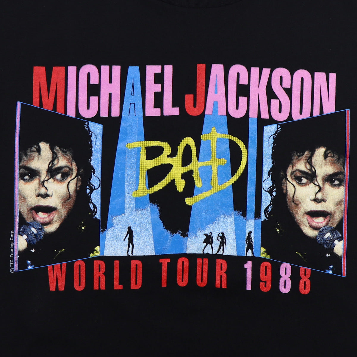 1988 Michael Jackson Bad Tour Shirt