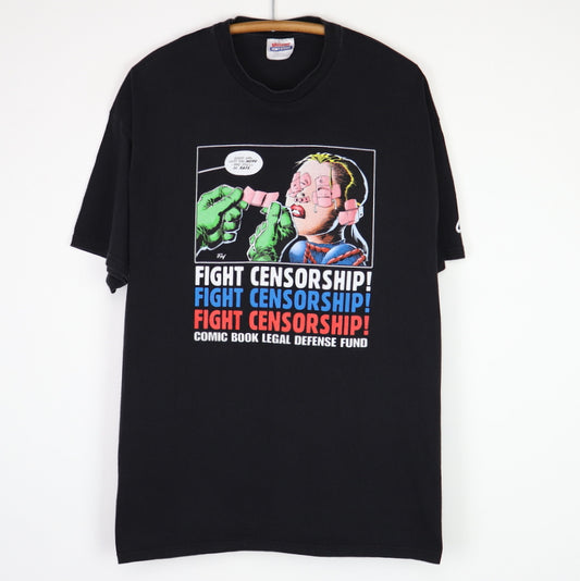 1990s Fight Censorship Comic Book Legal Defense Fund Shirt