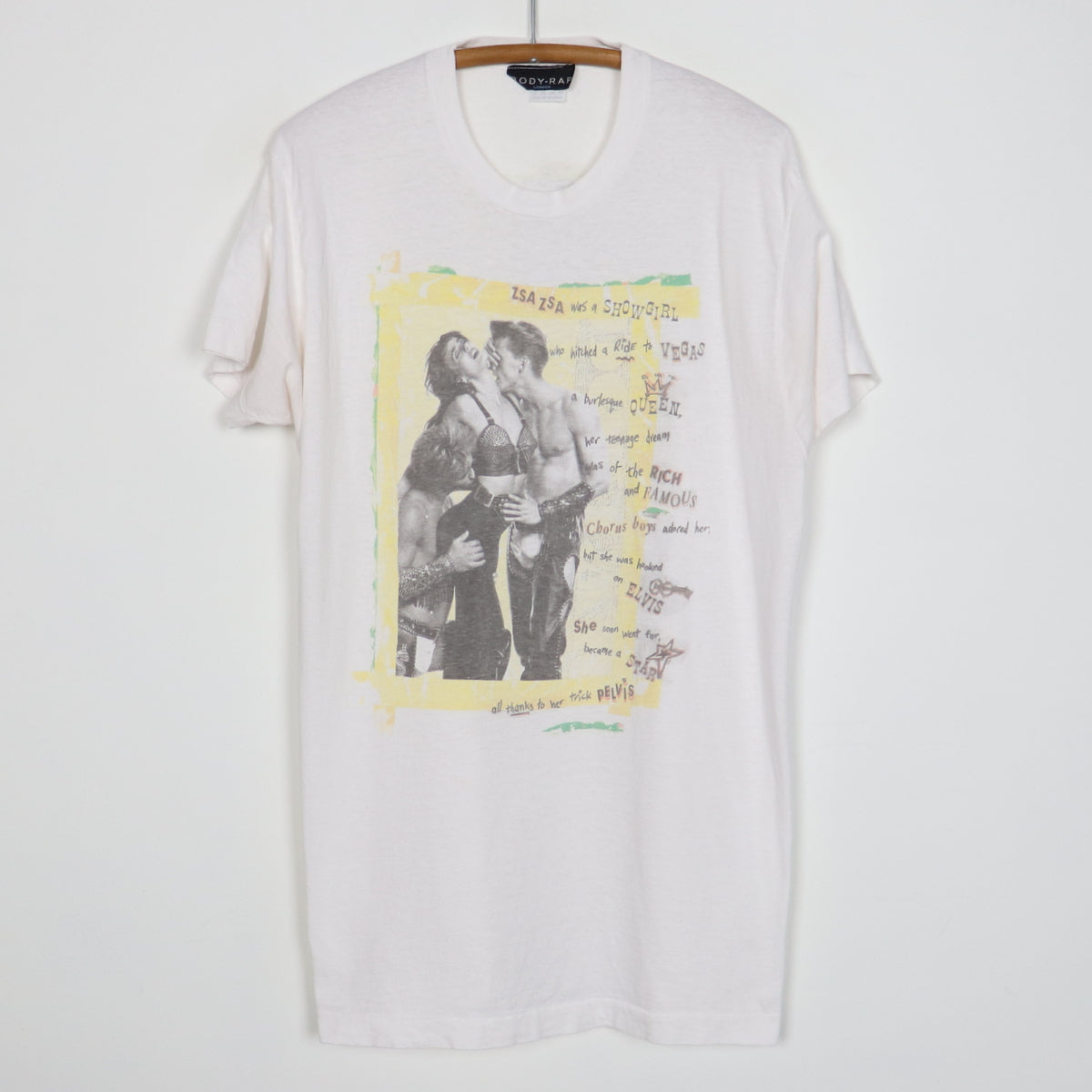 1980s Johnny Rozsa Zsa Zsa Was A Showgirl Shirt