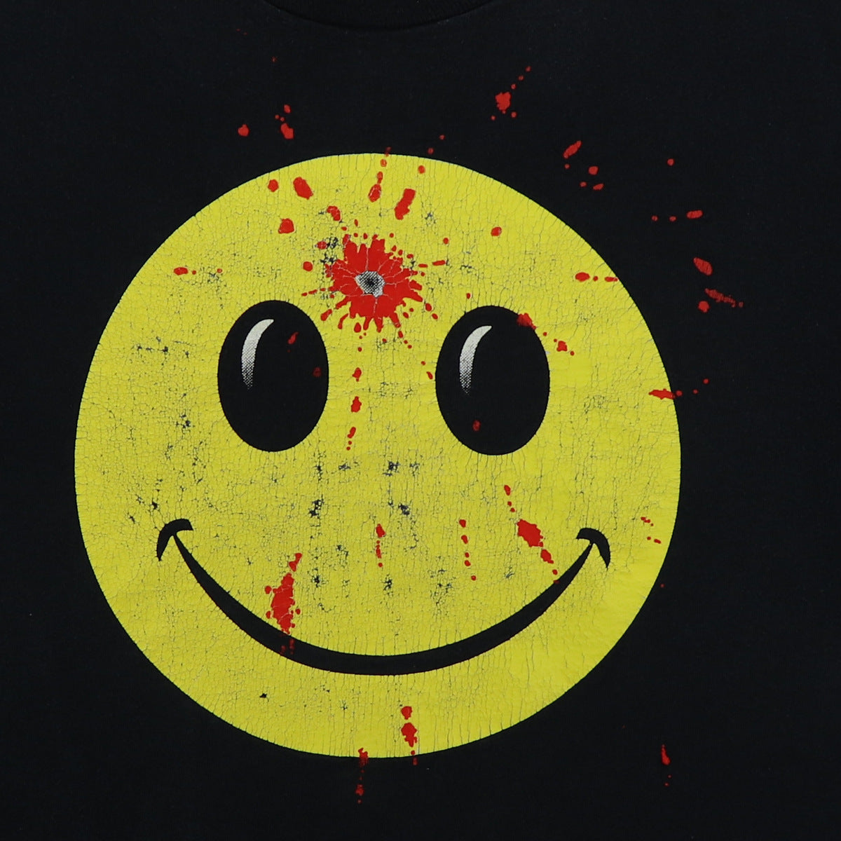 1990s Smiley Head Shot Shirt