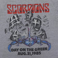 1985 Scorpions Day On The Green Summer Sting Tour Jersey Shirt