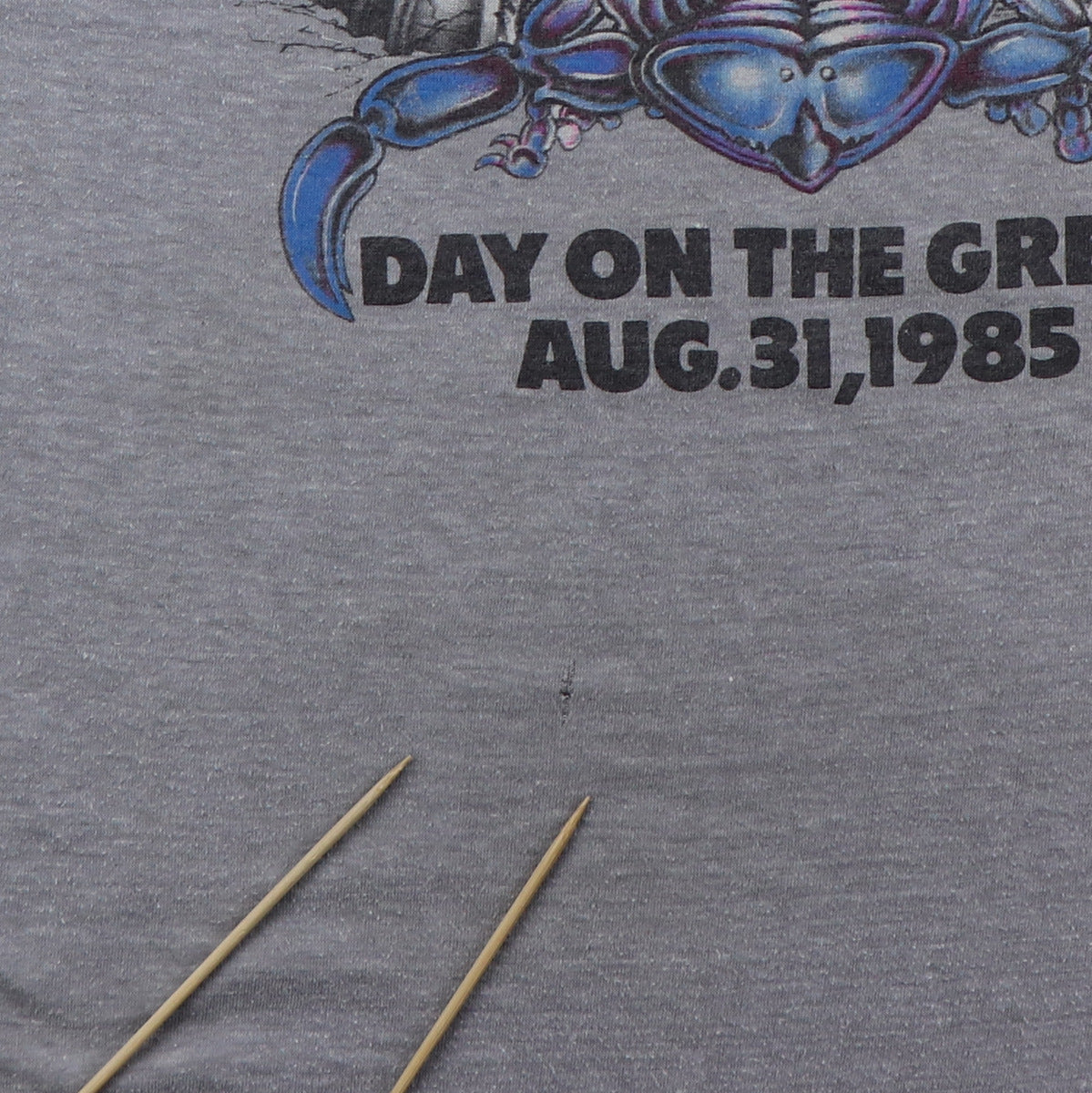 1985 Scorpions Day On The Green Summer Sting Tour Jersey Shirt