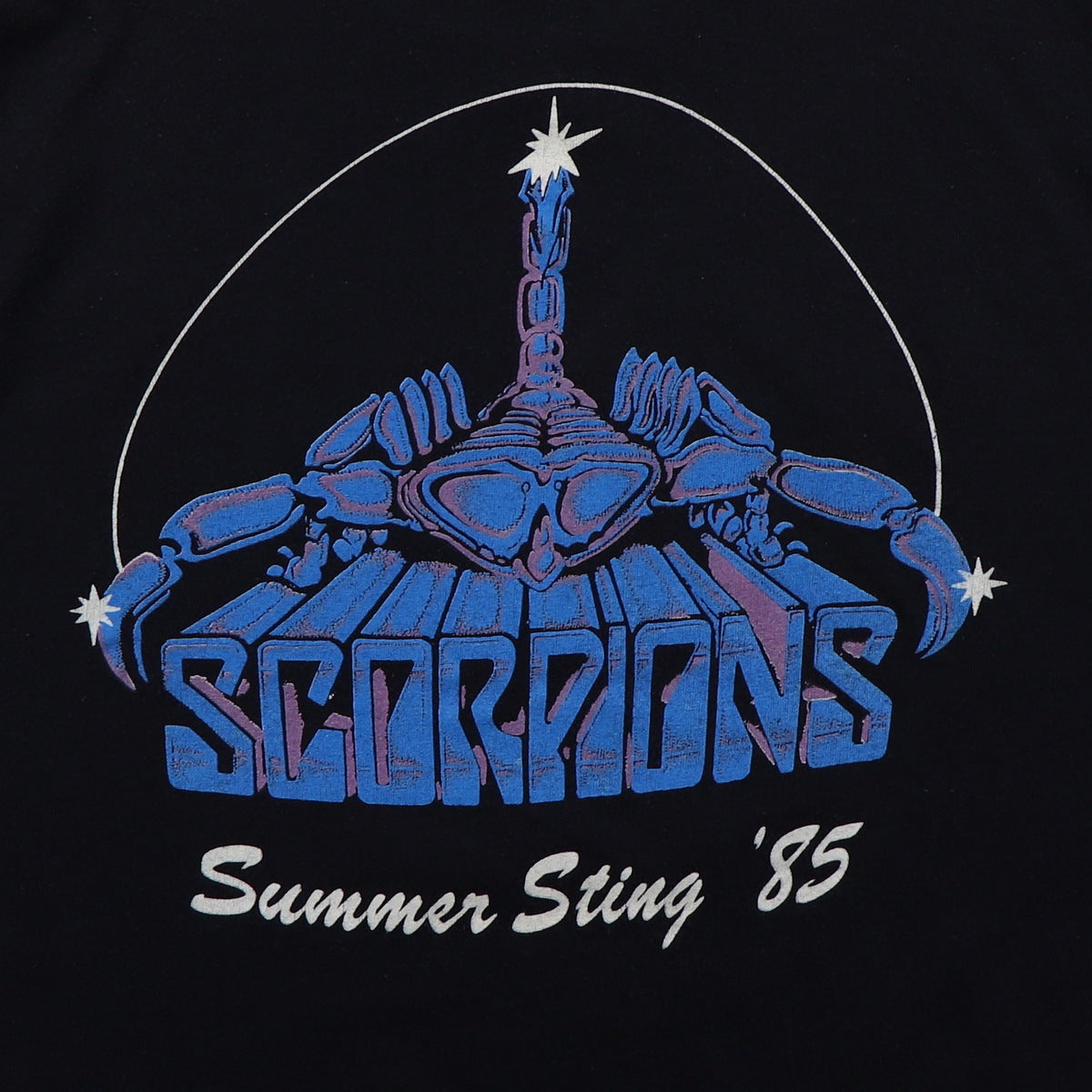 1985 Scorpions Summer Sting Tour Shirt