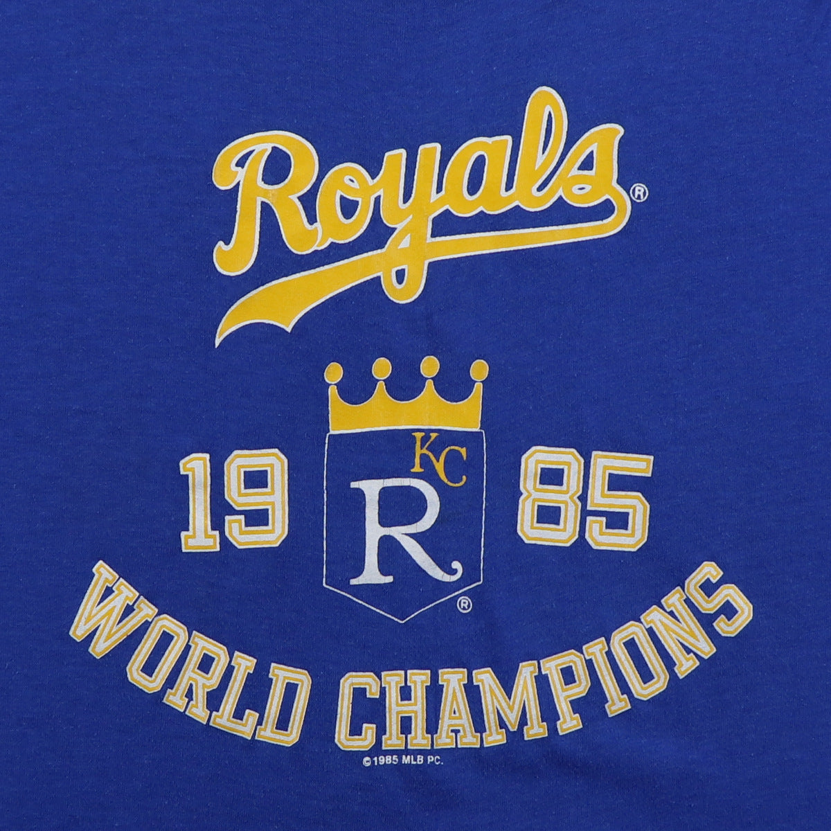 1985 Kansas City Royals World Series Champions Shirt – WyCo Vintage