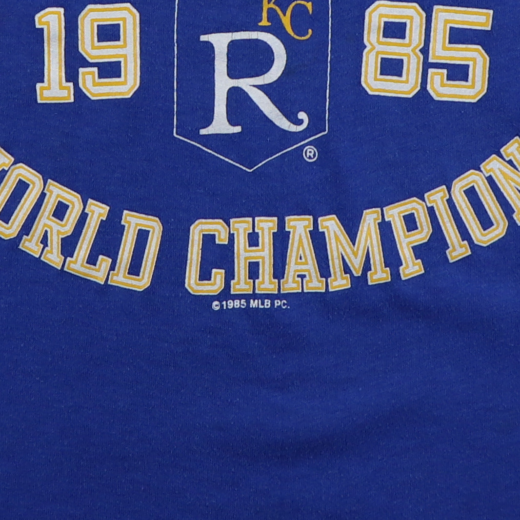 Wyco Vintage 1985 Kansas City Royals World Series Champions Shirt