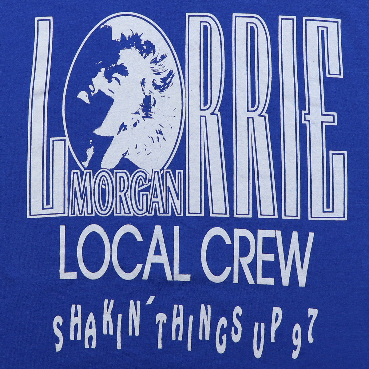 1997 Lorrie Morgan Shakin Things Up Local Crew Tour Shirt