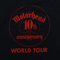 1985 Motorhead 10th Anniversary World Tour Shirt