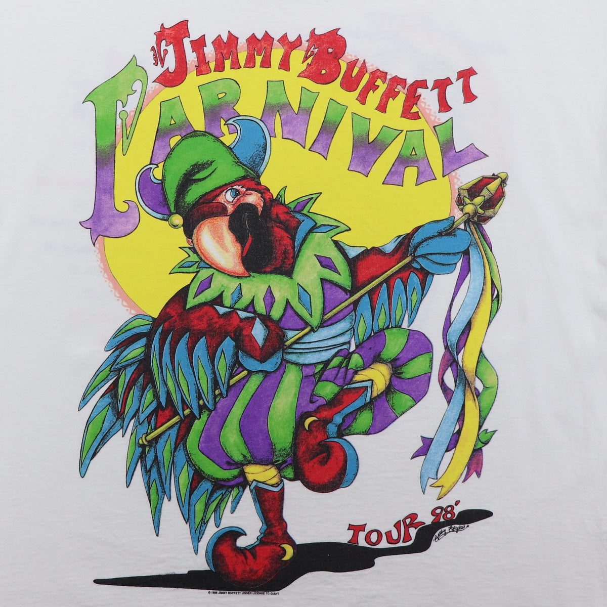 1998 Jimmy Buffett Carnival Tour Shirt