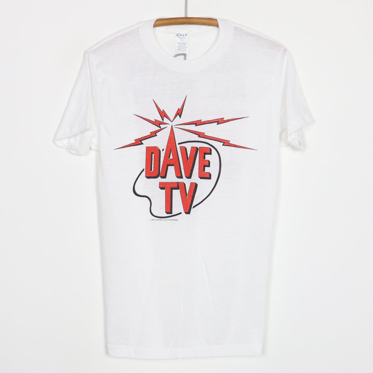 1983 David Lee Roth Dave TV Shirt