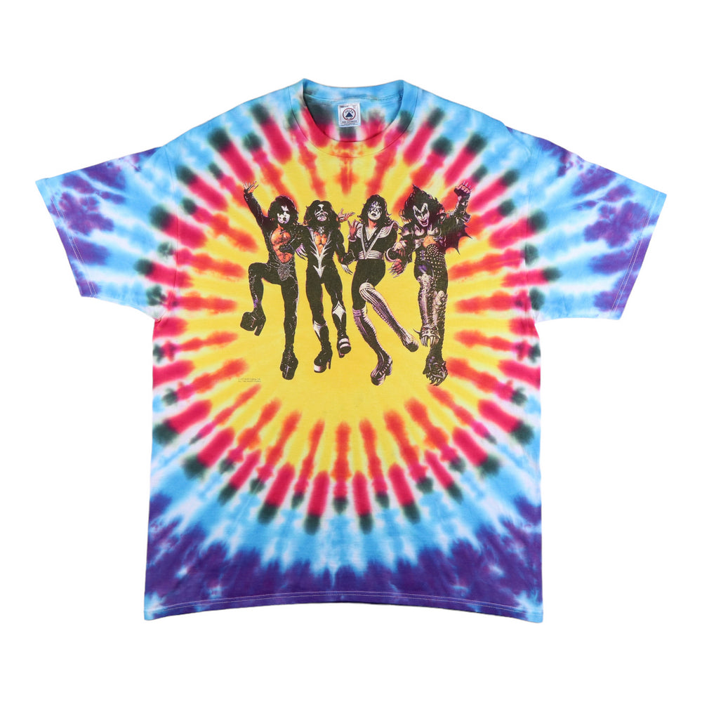 1997 Kiss Destroyer Tie Dye Shirt