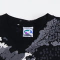 1992 Skull Liquid Blue Chris Pinkerton All Over Print Shirt