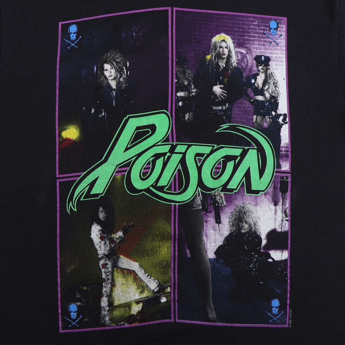 1988 Poison Open Up And Say Ahhh Tour Shirt