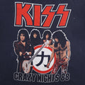 1988 Kiss Crazy Nights Tour Shirt