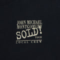 1995 John Michael Montgomery Sold! Local Crew Shirt