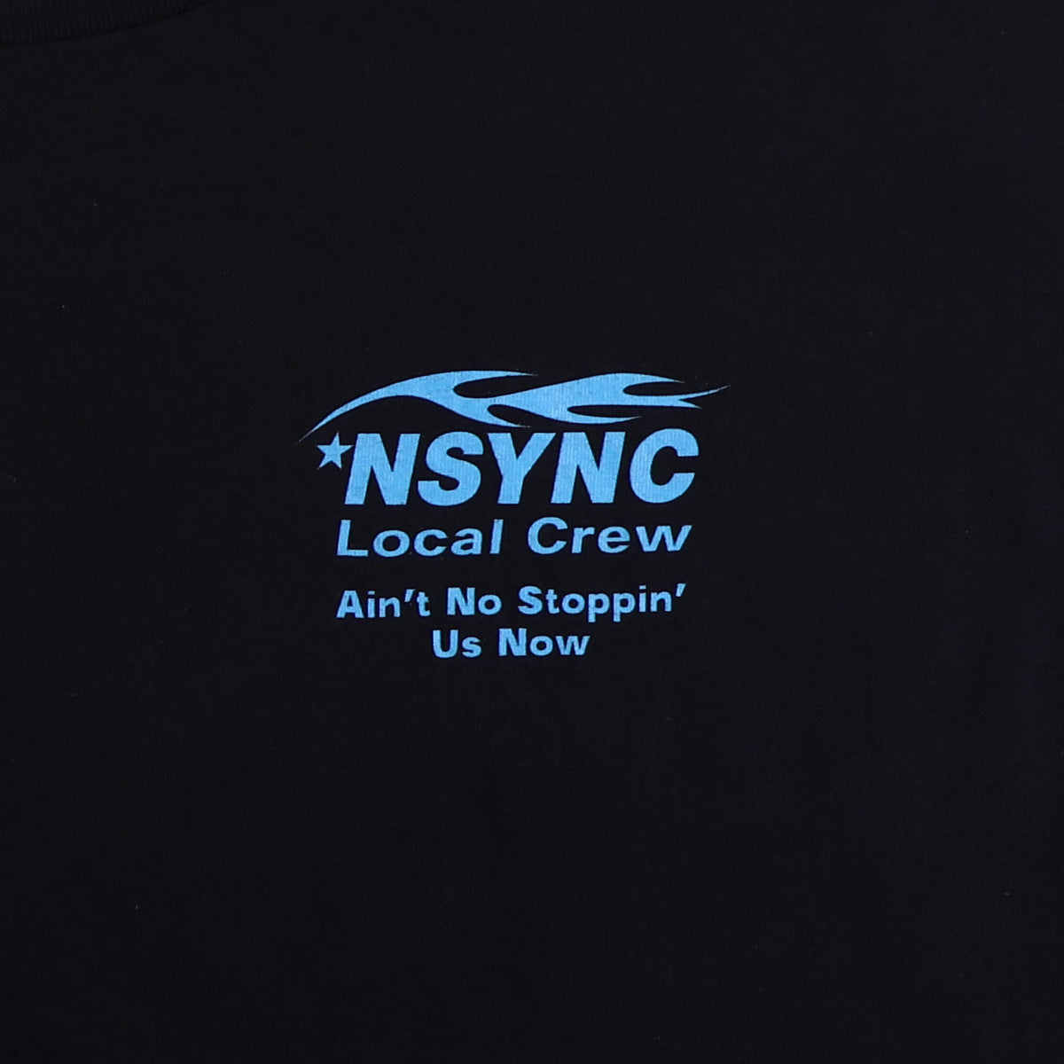 1999 Nsync Ain't No Stoppin Us Now Local Crew Tour Shirt