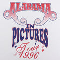 1996 Alabama In Pictures Tour Local Crew Shirt