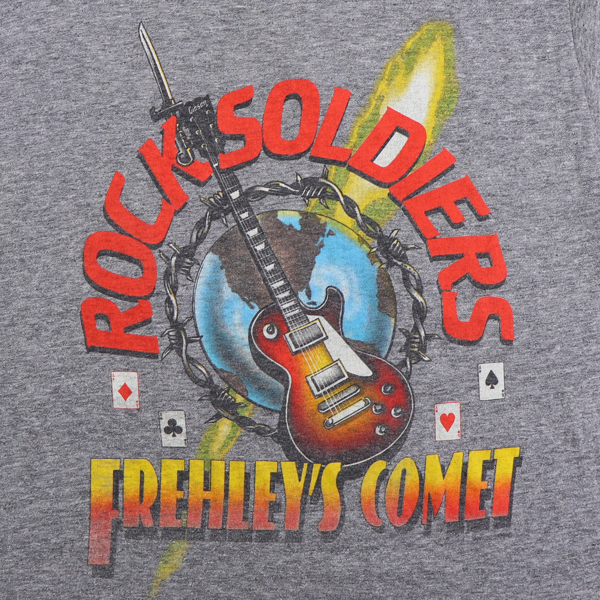 1987 Frehley's Comet Rock Soldiers Shirt