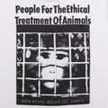 1980s Peta People For The Ethical Treatment Of Animals Shirt