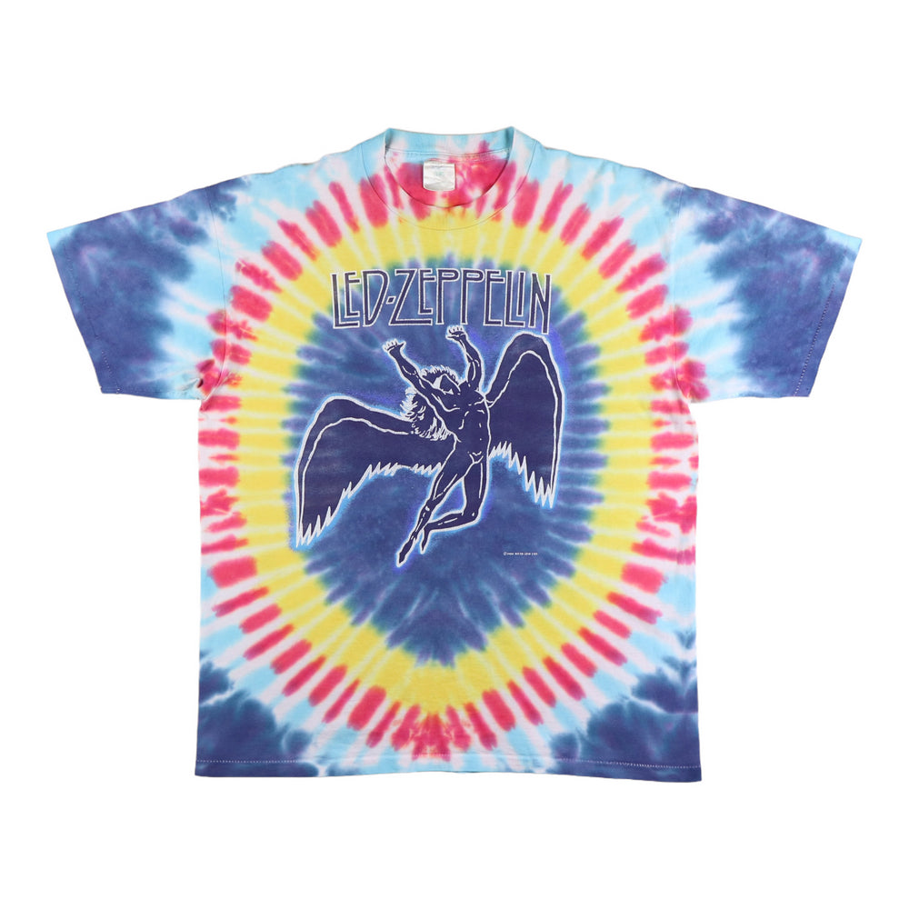 1990s Led Zeppelin Winterland Tie Dye Shirt