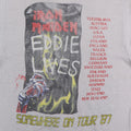 1987 Iron Maiden Somewhere On Tour Shirt