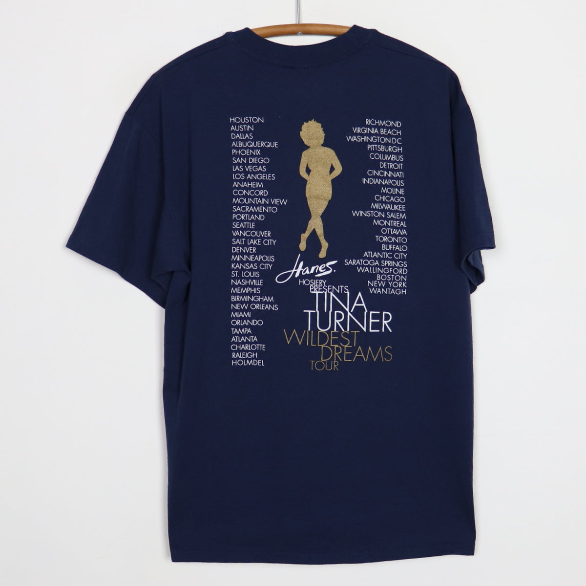 1996 Tina Turner Wildest Dreams Tour Shirt