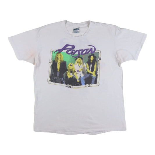 1990 Poison Flesh & Blood Tour Shirt