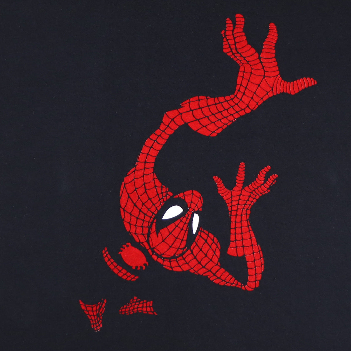 1990s Spider-Man Marvel Comics Flocked Shirt