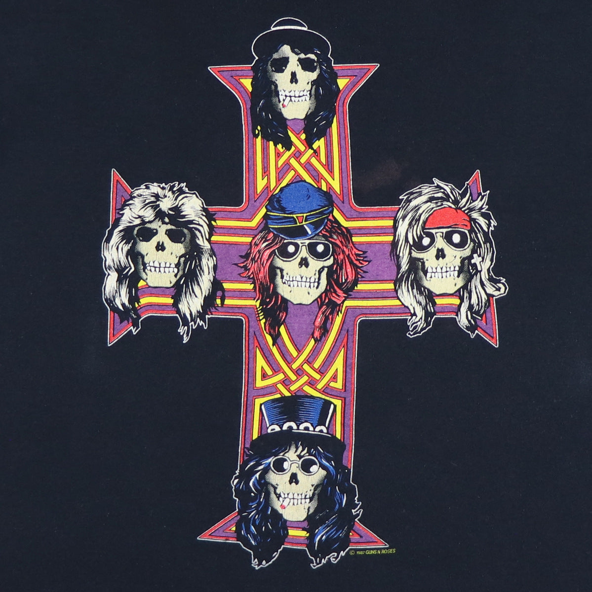 1988 Guns N Roses Appetite For Destruction Shirt