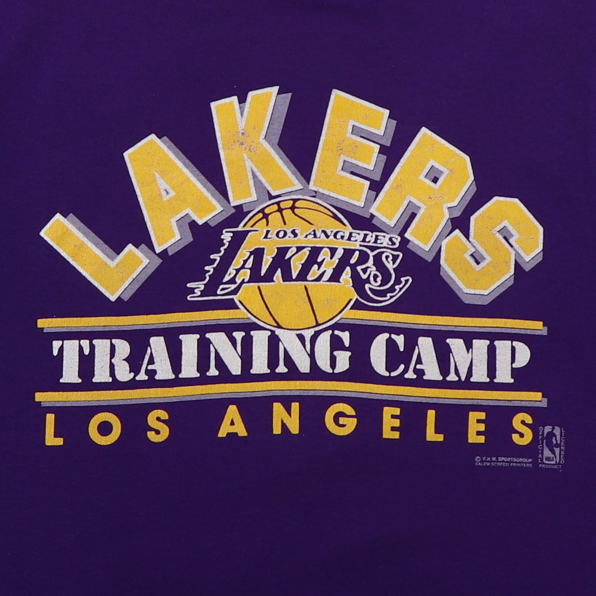 Wyco Vintage 1980s Los Angeles Lakers Training Camp Shirt