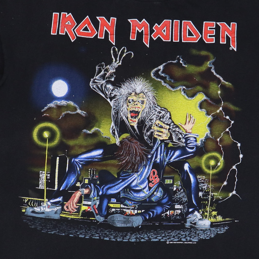 1991 Iron Maiden No Prayer On The Road Tour Shirt