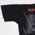 1991 Iron Maiden No Prayer On The Road Tour Shirt