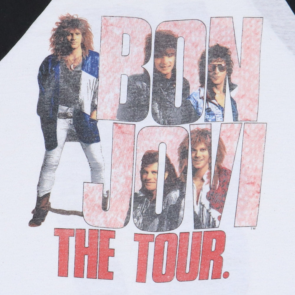 1987 Bon Jovi Tour Jersey Shirt