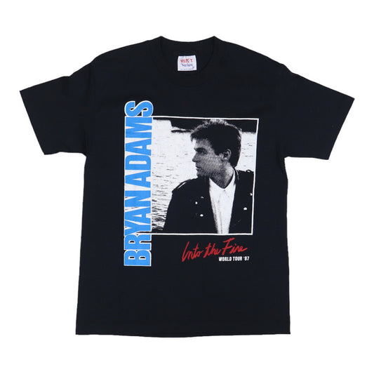 1987 Bryan Adams Into The Fire World Tour Shirt