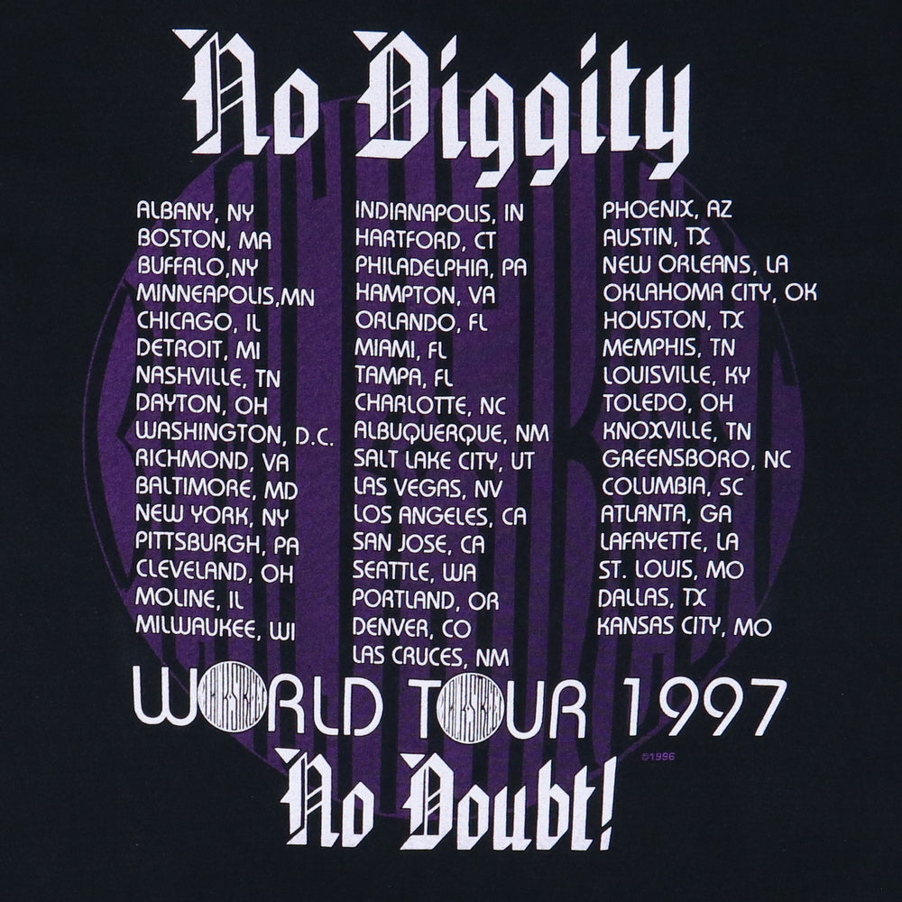 1996 Blackstreet No Diggity No Doubt World Tour Shirt