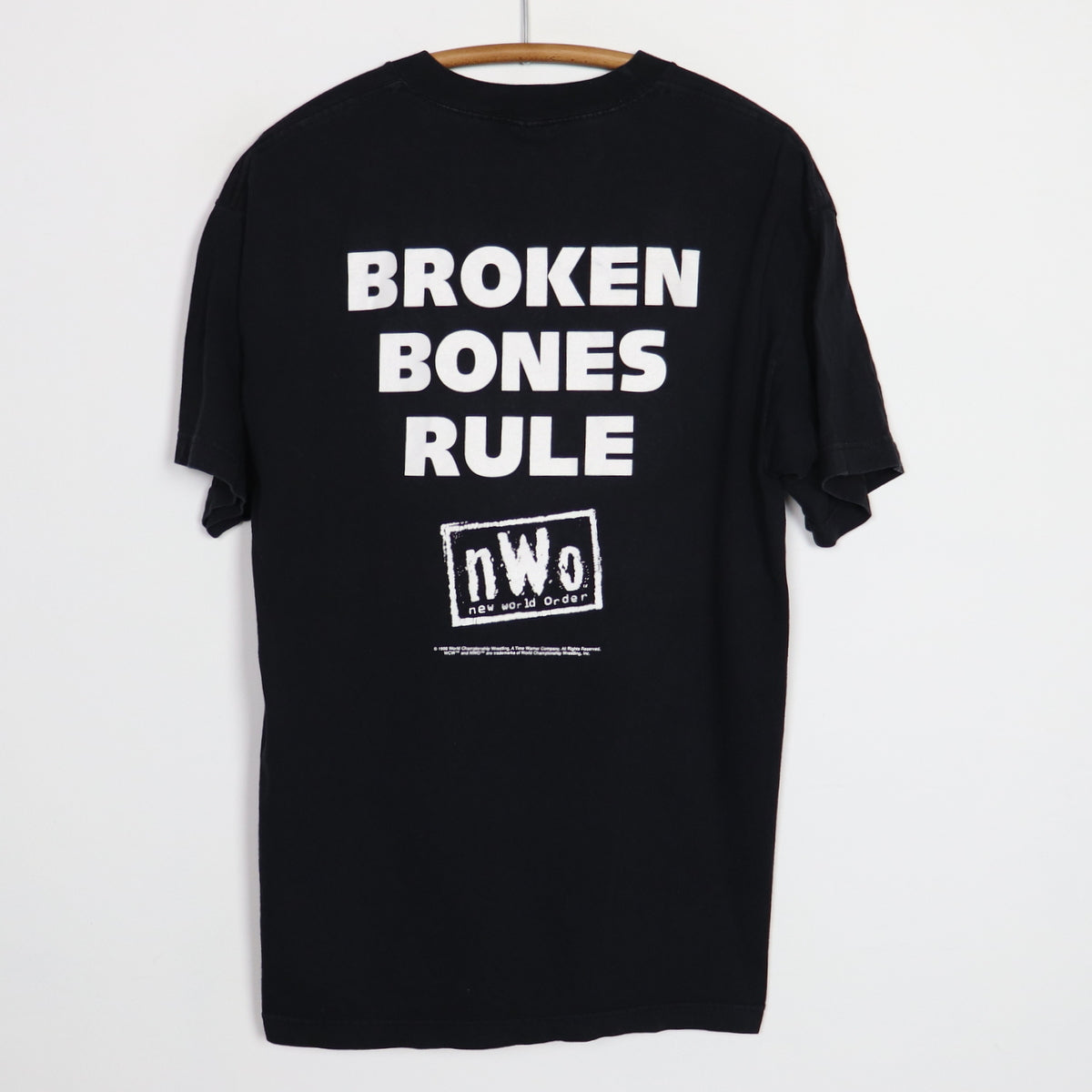 1998 NWO New World Order Broken Bones Rule Shirt