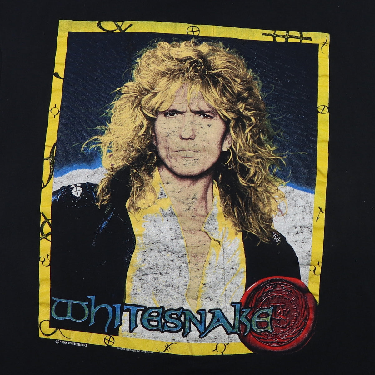 1990 Whitesnake David Coverdale Tour Shirt