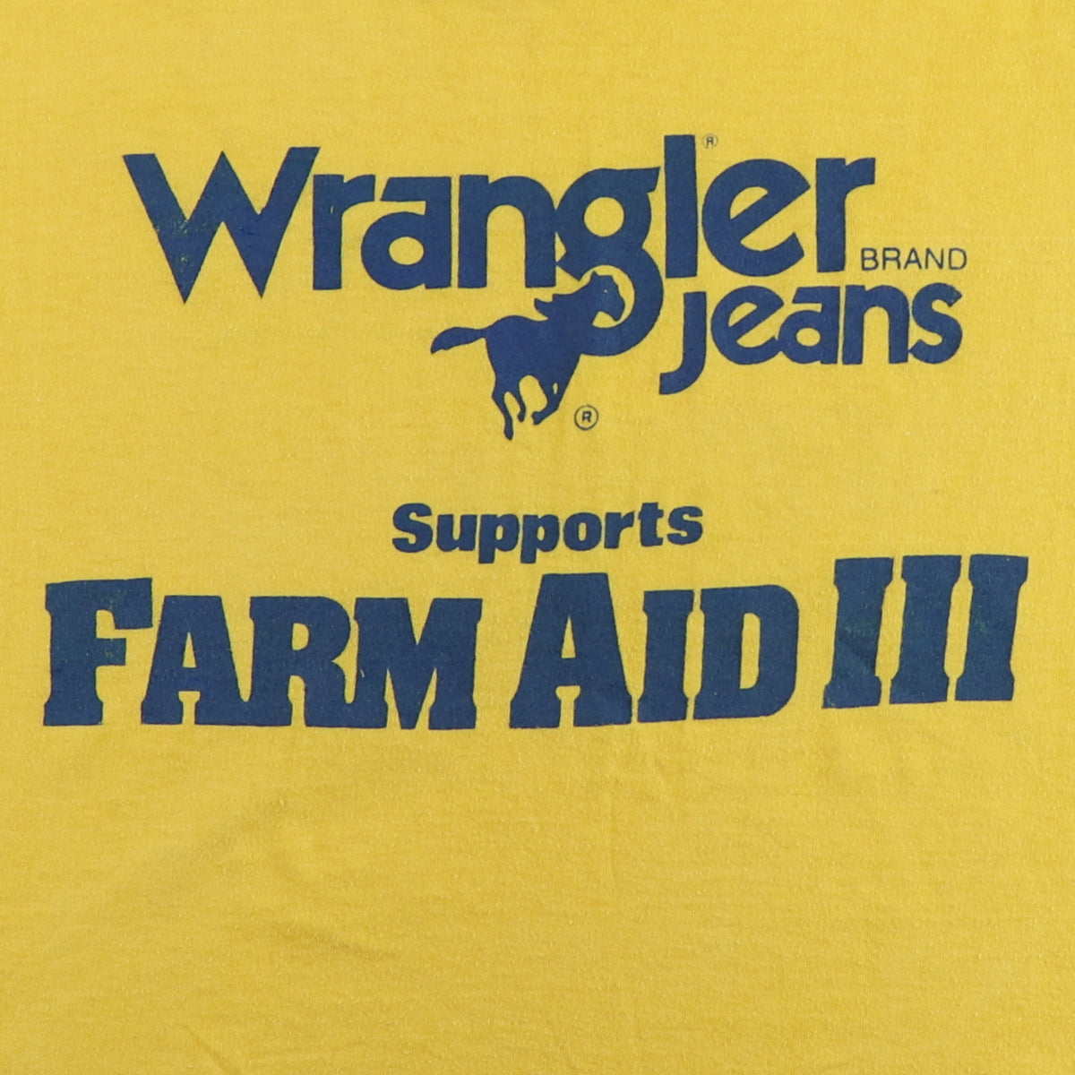 1980s Farm Aid Patron Assistant Concert Shirt