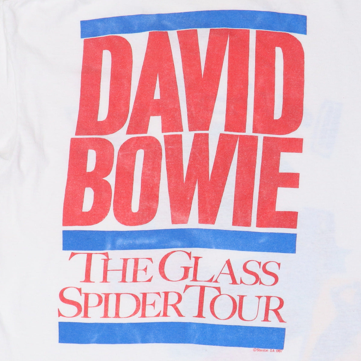 1987 David Bowie Glass Spider Tour Shirt