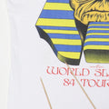 1985 Iron Maiden Powerslave World Slavery Tour Shirt