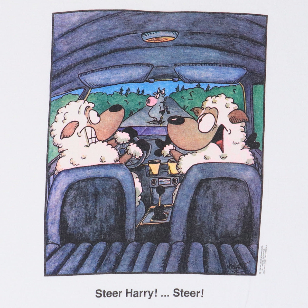 1996 Steer Harry Stanley Desantis Shirt