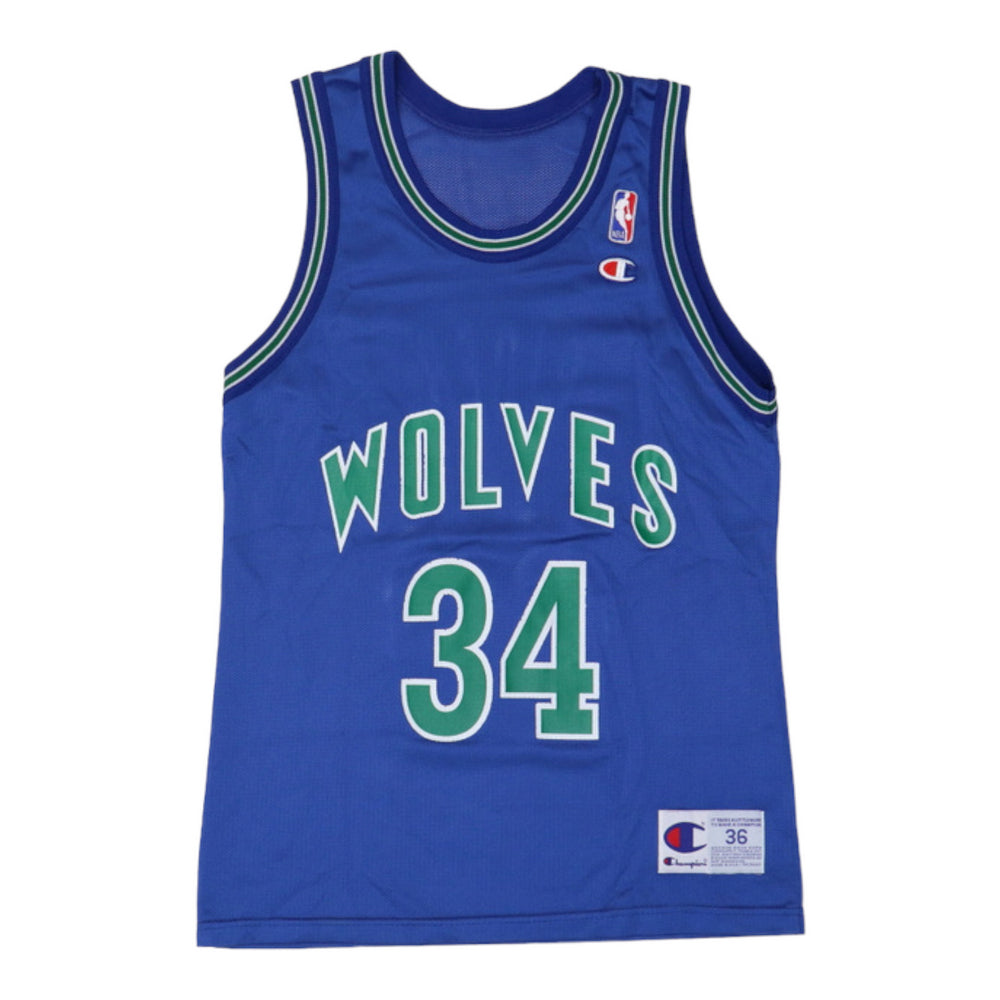 1990s Isaiah Rider Jr Minnesota Timberwolves Basketball Jersey