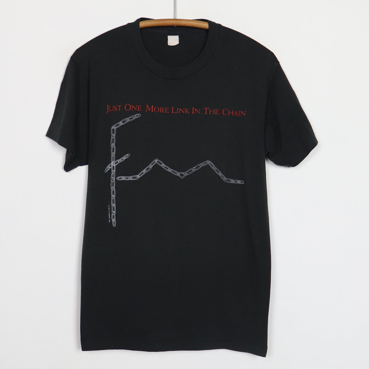 1987 Fleetwood Mac Just One More Link In The Chain Tour Shirt