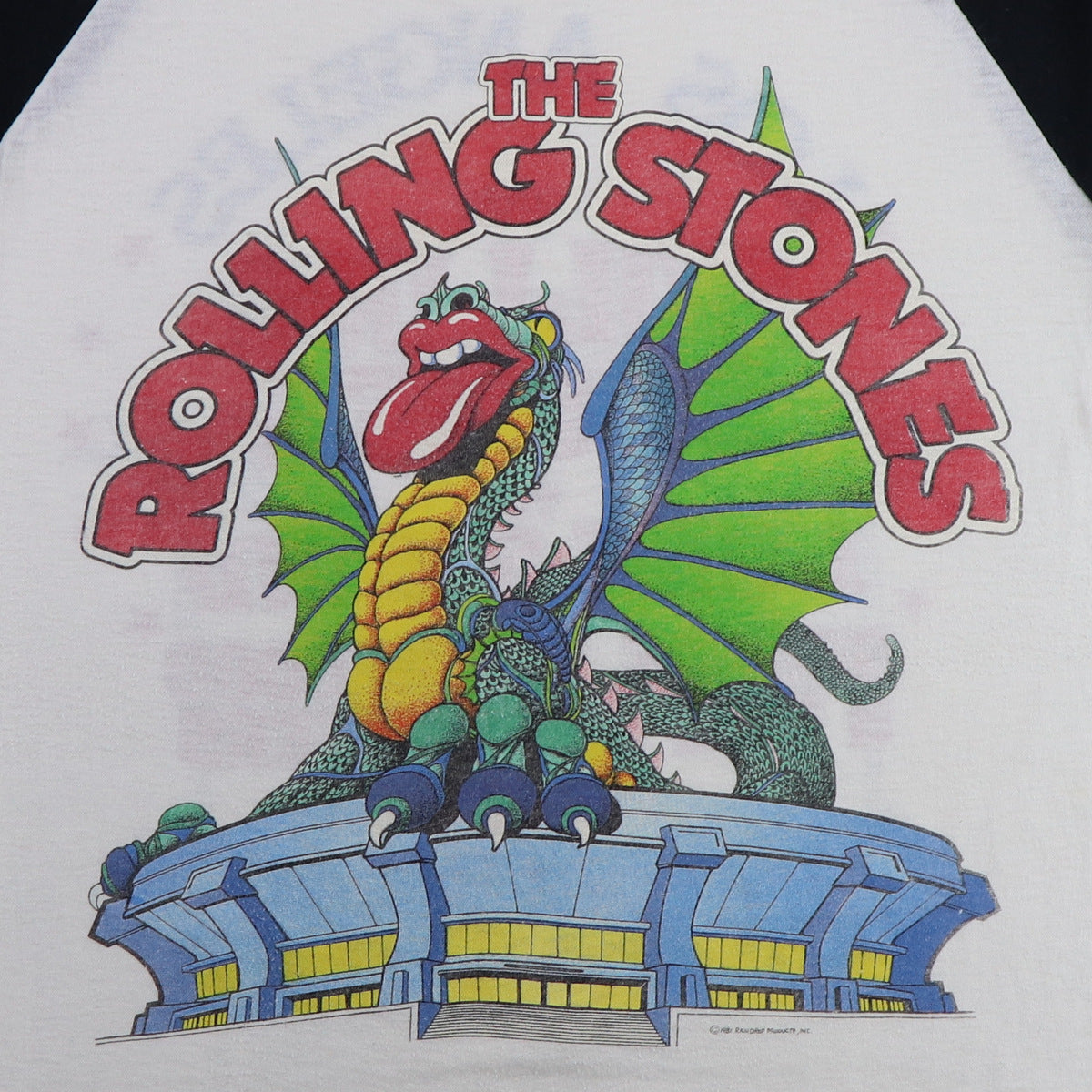 1981 Rolling Stones Tour Jersey Shirt