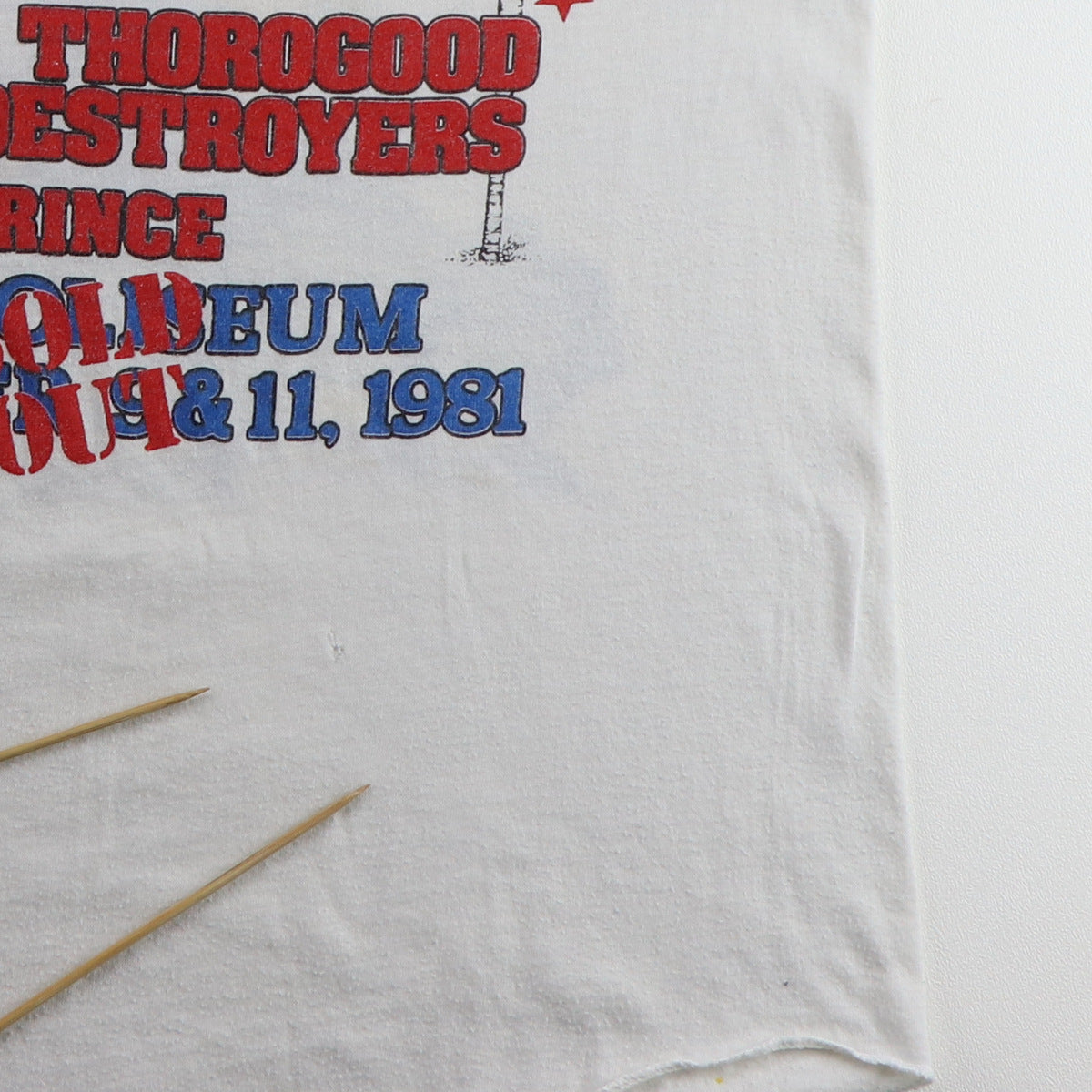 1981 Rolling Stones Tour Jersey Shirt