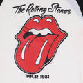 1981 Rolling Stones Tour Jersey Shirt