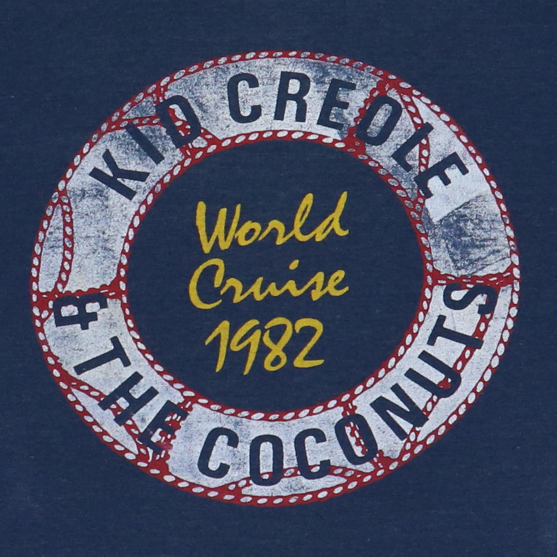 1982 Kid Creole & The Coconuts World Cruise Tour Shirt