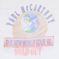 1993 Paul McCartney New World Tour Shirt